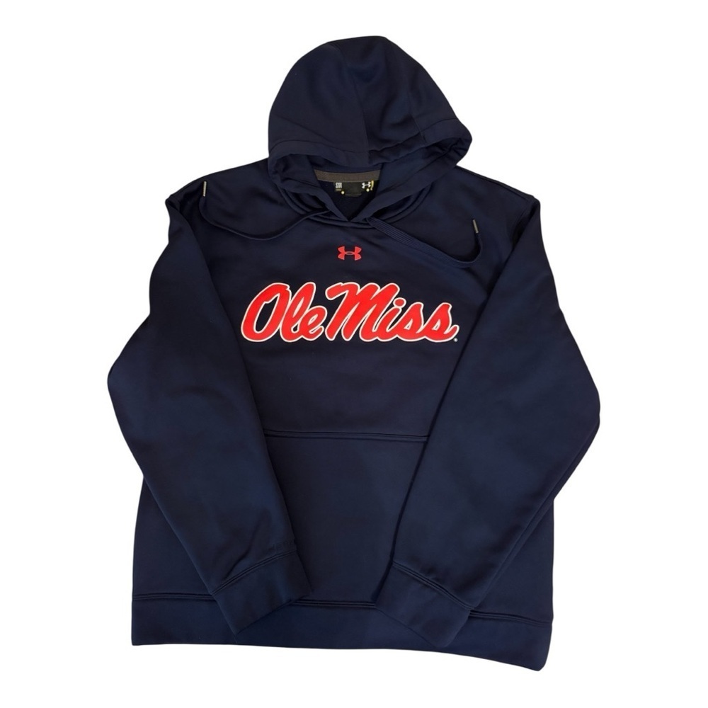 Under Armour Men's Dark Blue Ole Miss Hoodie